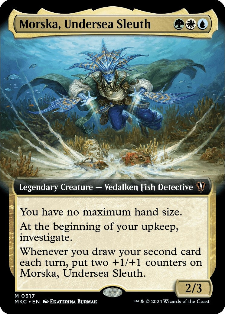 Morska Undersea Sleuth (Extended Art) (317) [MKC] - MTG Single
