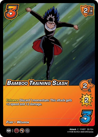 Bamboo Training Slash (38) [YDT] - UniVersus Single