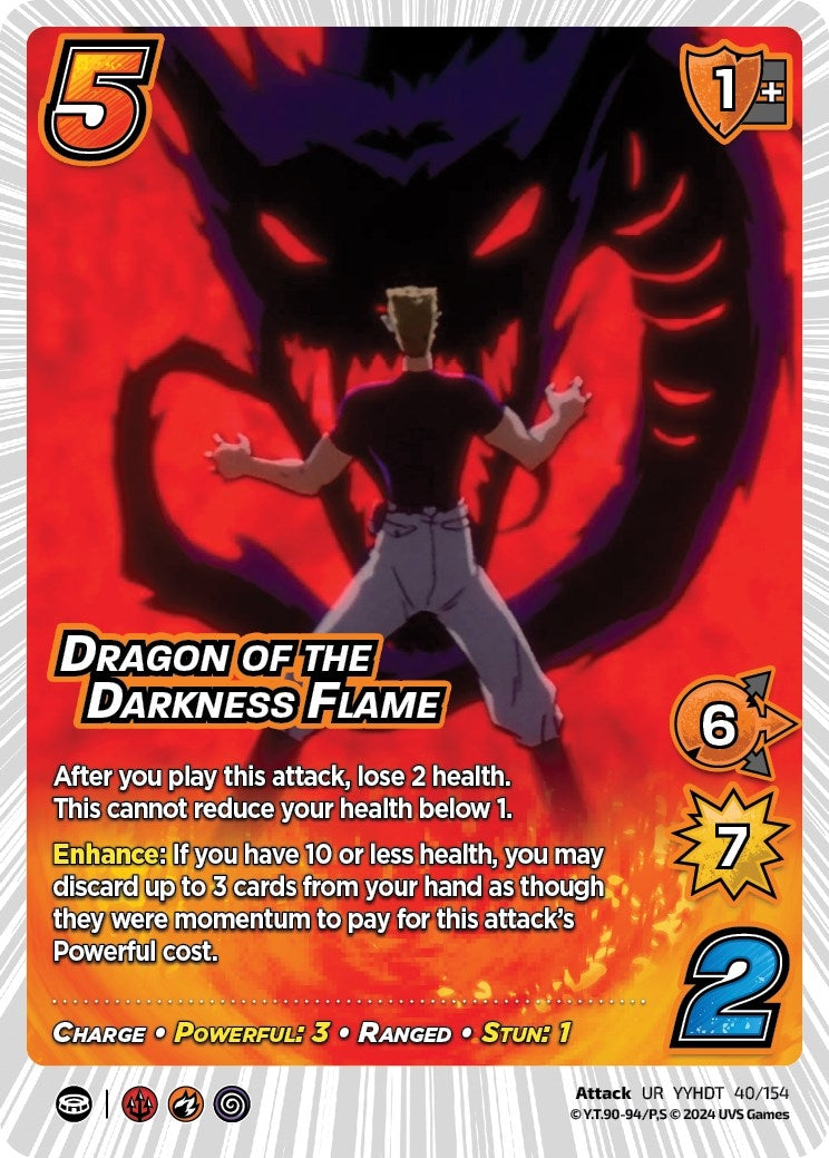Dragon of the Darkness Flame (40) [YDT] - UniVersus Single