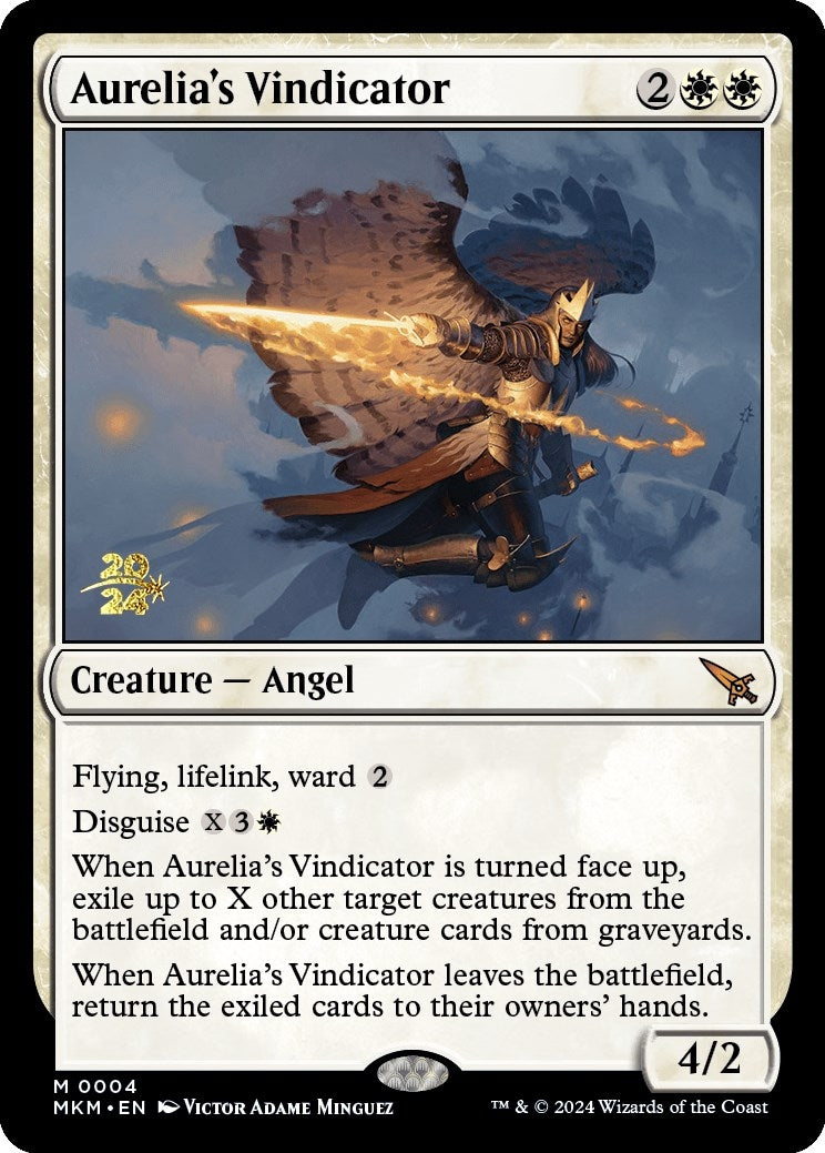 Aurelia’s Vindicator (4) [PRE] - MTG Single