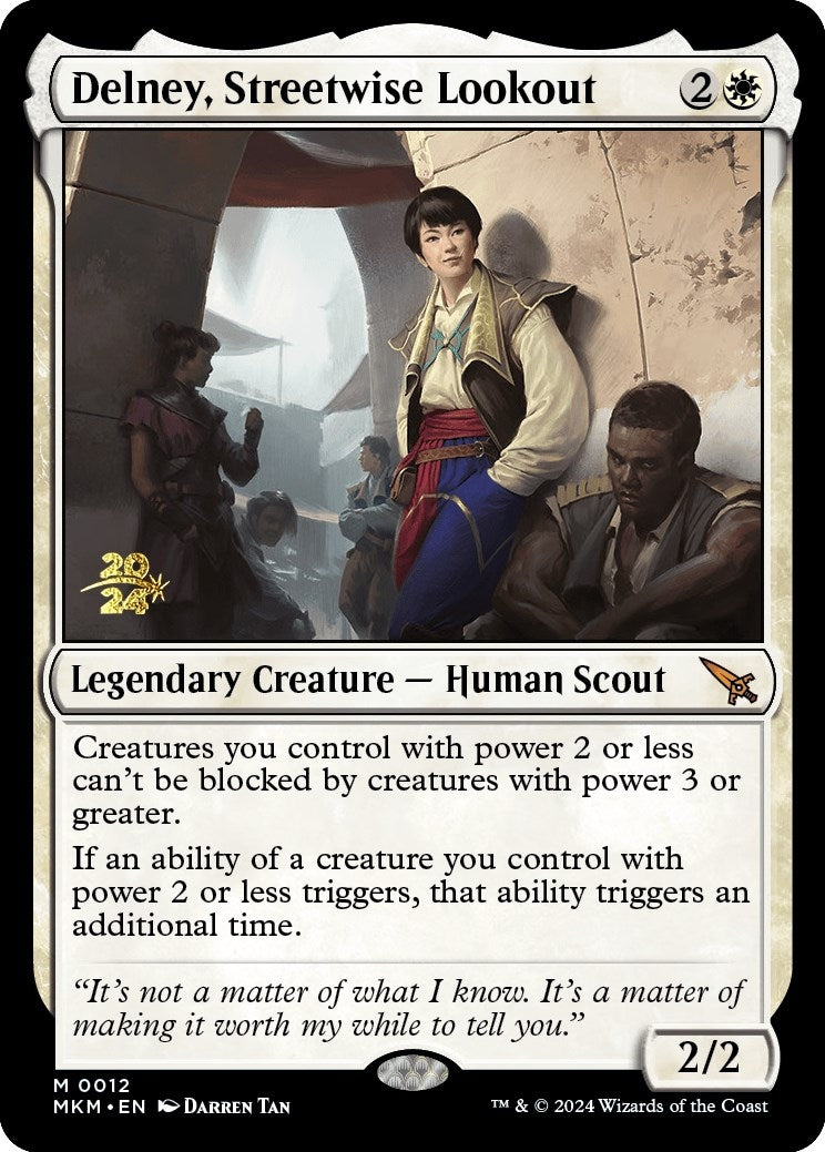 Delney Streetwise Lookout (12) [PRE] - MTG Single