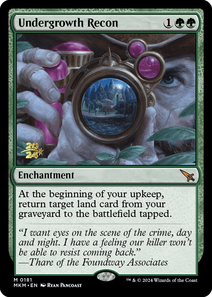 Undergrowth Recon (181) [PRE] - MTG Single