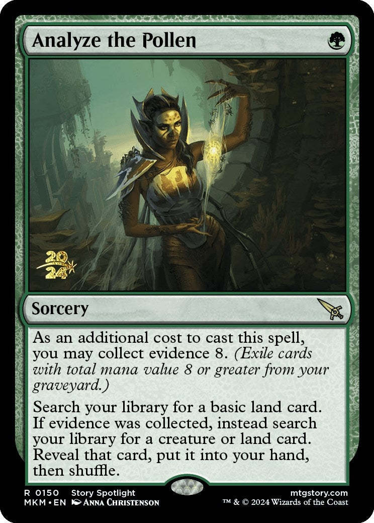 Analyze the Pollen (150) [PRE] - MTG Single