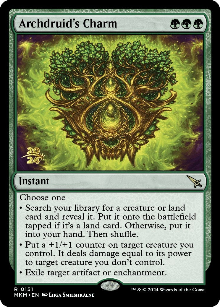 Archdruid’s Charm (151) [PRE] - MTG Single