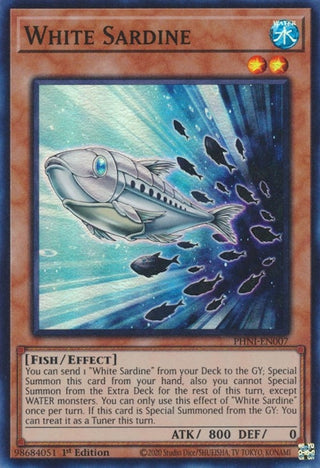 White Sardine (7) (PHNI) - YuGiOh Single