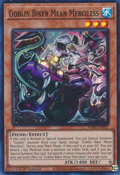 Goblin Biker Mean Merciless (11) (PHNI) - YuGiOh Single