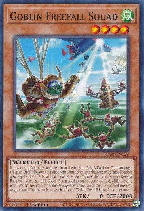 Goblin Freefall Squad (29) (PHNI) - YuGiOh Single