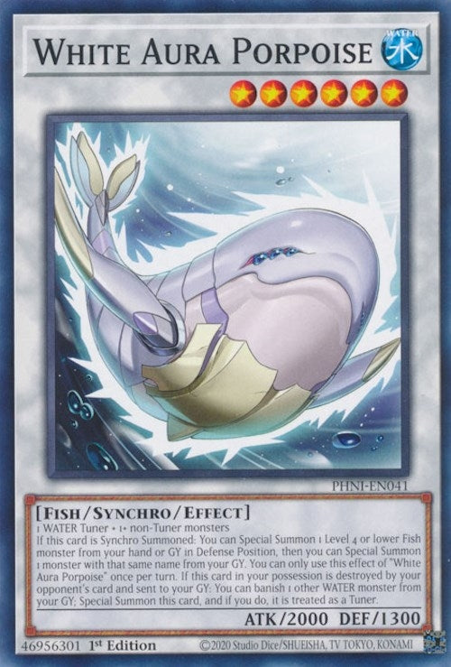 White Aura Porpoise (41) (PHNI) - YuGiOh Single