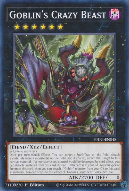 Goblin’s Crazy Beast (48) (PHNI) - YuGiOh Single