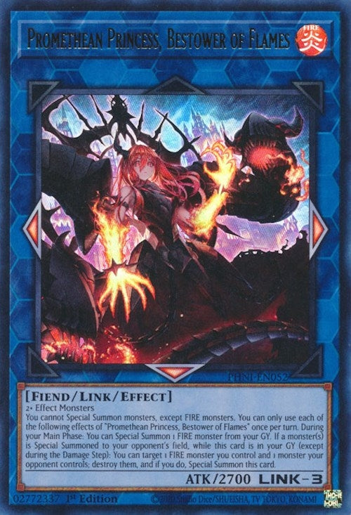 Promethean Princess Bestower of Flames (52) (PHNI) - YuGiOh Single