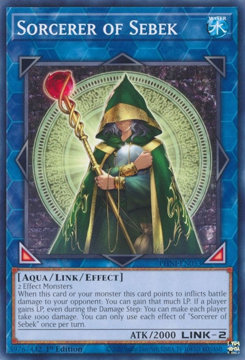 Sorcerer of Sebek (53) (PHNI) - YuGiOh Single
