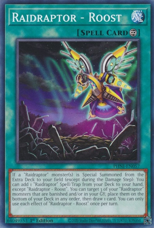 Raidraptor - Roost (57) (PHNI) - YuGiOh Single