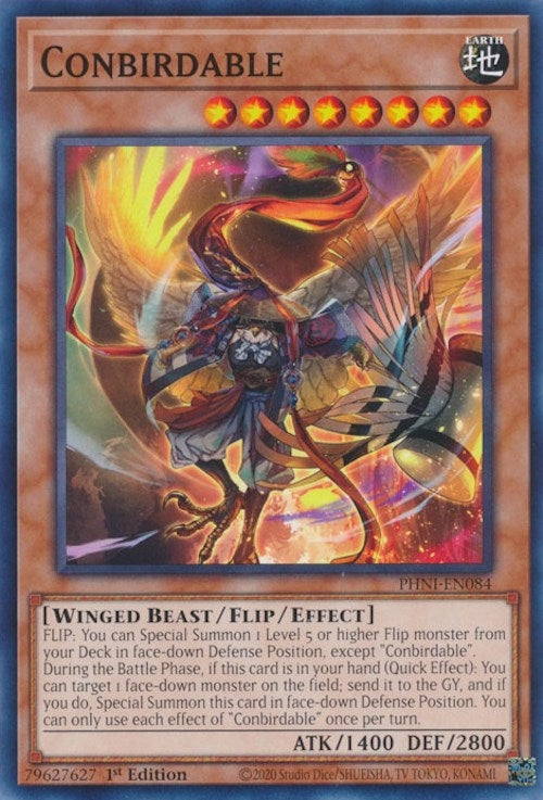 Conbirdable (84) (PHNI) - YuGiOh Single