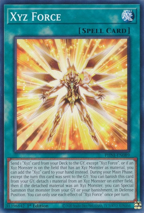 Xyz Force (89) (PHNI) - YuGiOh Single