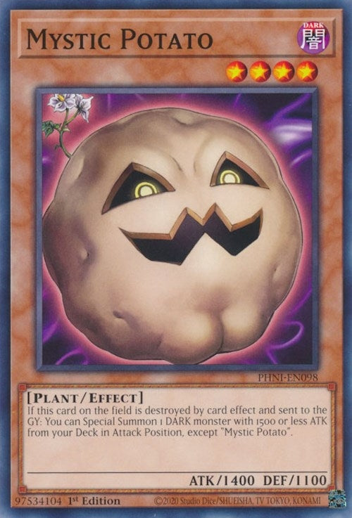 Mystic Potato (98) (PHNI) - YuGiOh Single