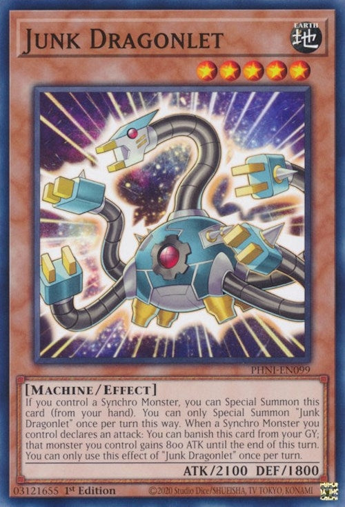 Junk Dragonlet (99) (PHNI) - YuGiOh Single