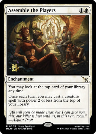 Assemble the Players (3) [PRE] - MTG Single