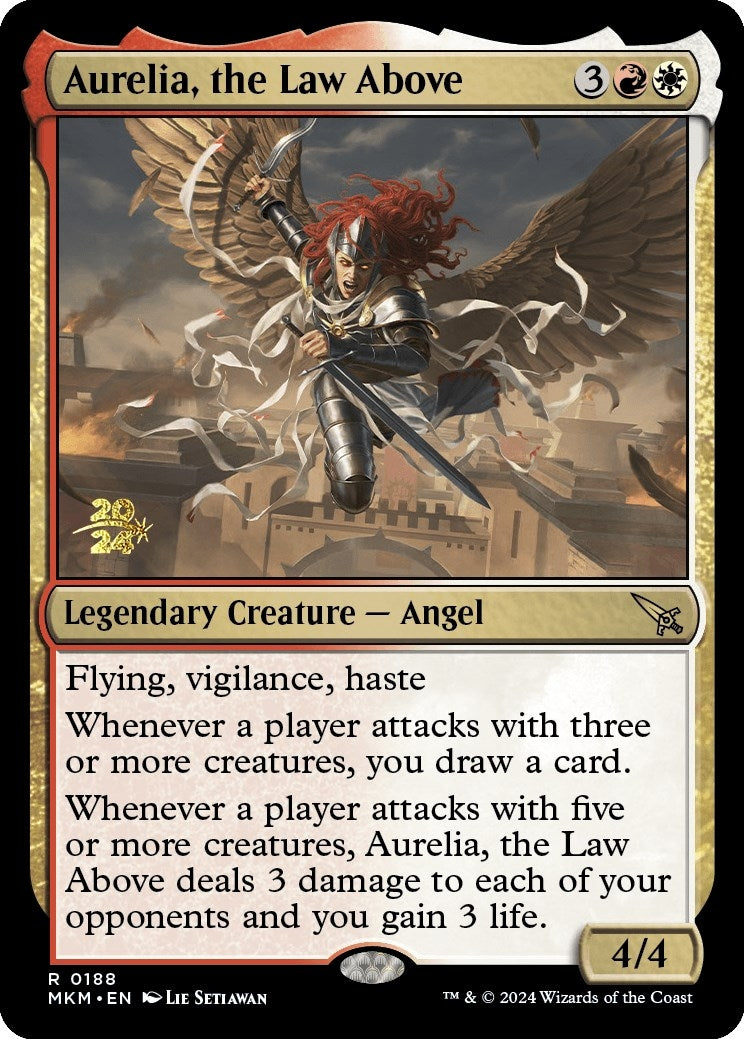 Aurelia the Law Above (188) [PRE] - MTG Single