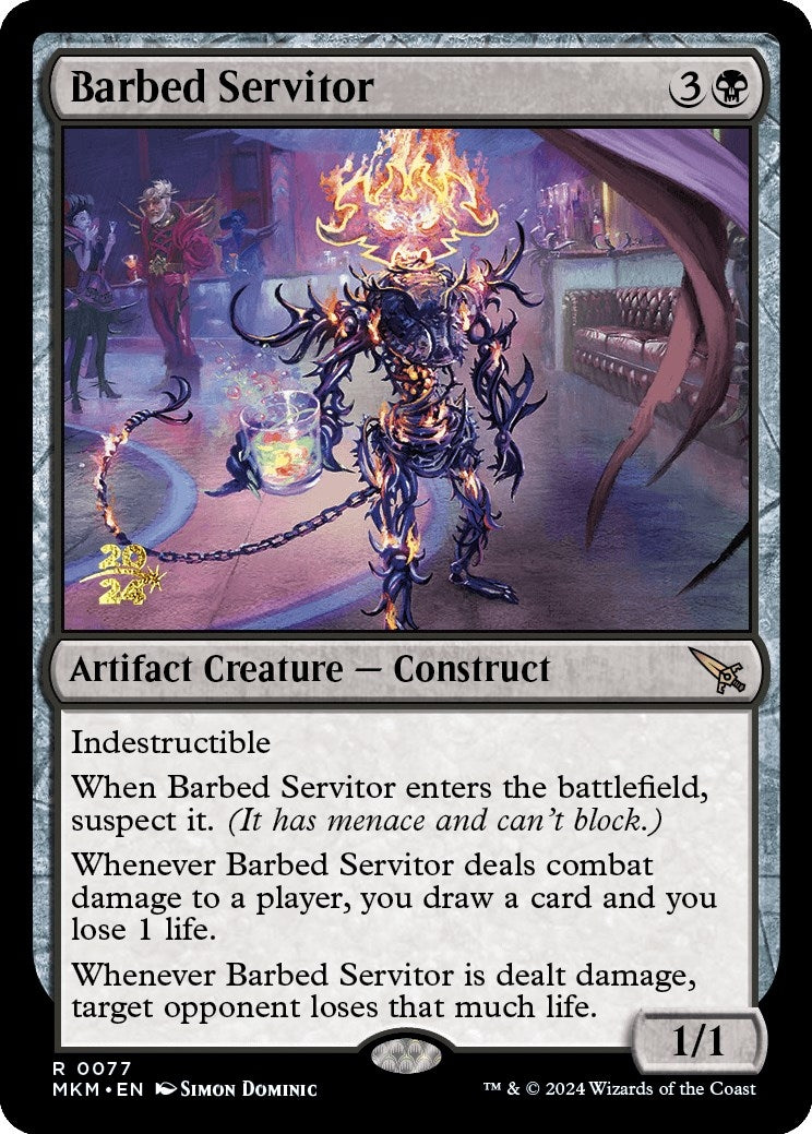 Barbed Servitor (77) [PRE] - MTG Single