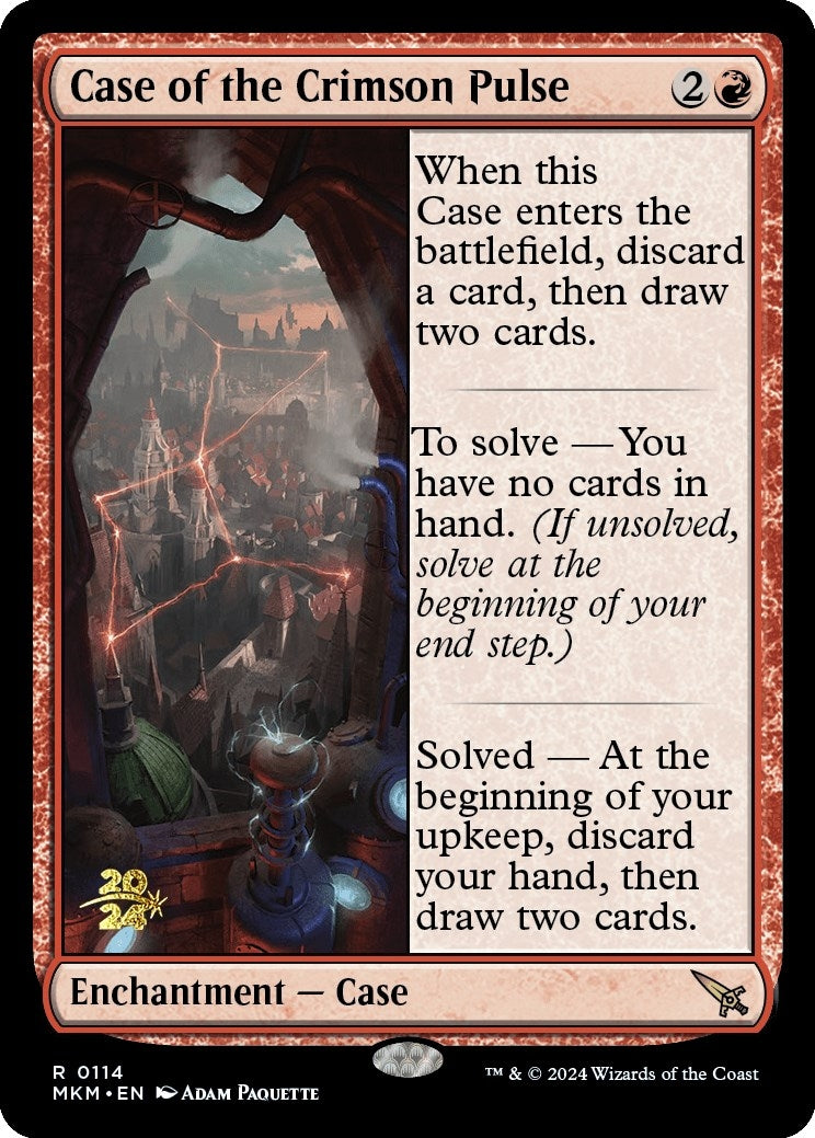 Case of the Crimson Pulse (114) [PRE] - MTG Single
