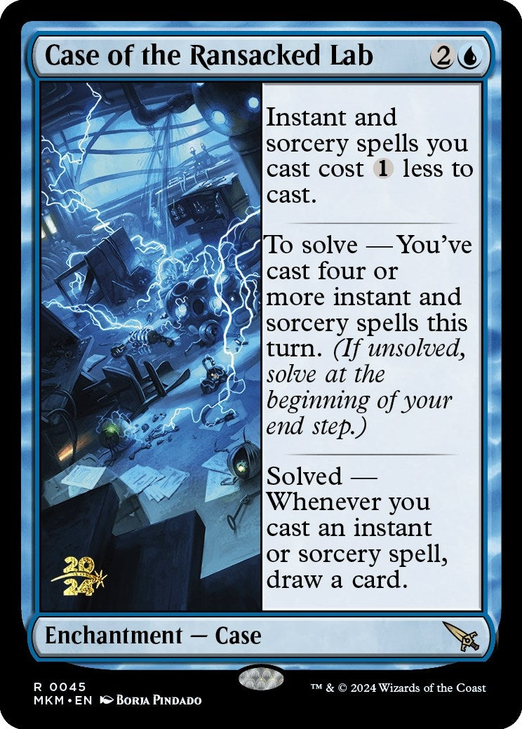 Case of the Ransacked Lab (45) [PRE] - MTG Single