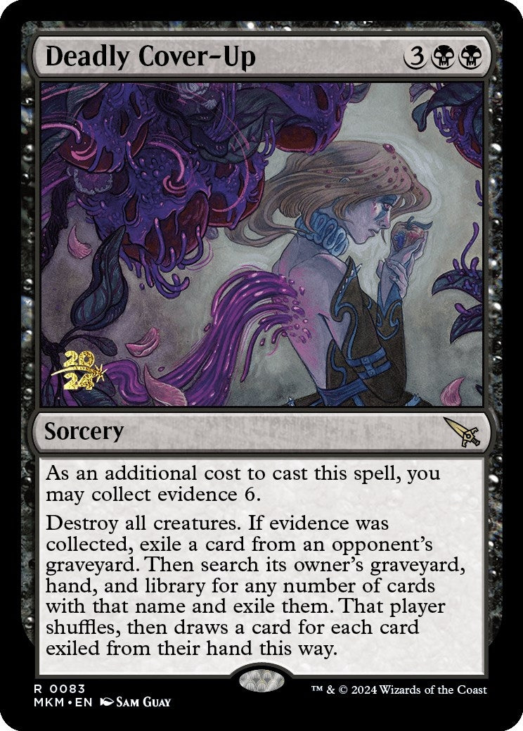 Deadly Cover-Up (83) [PRE] - MTG Single