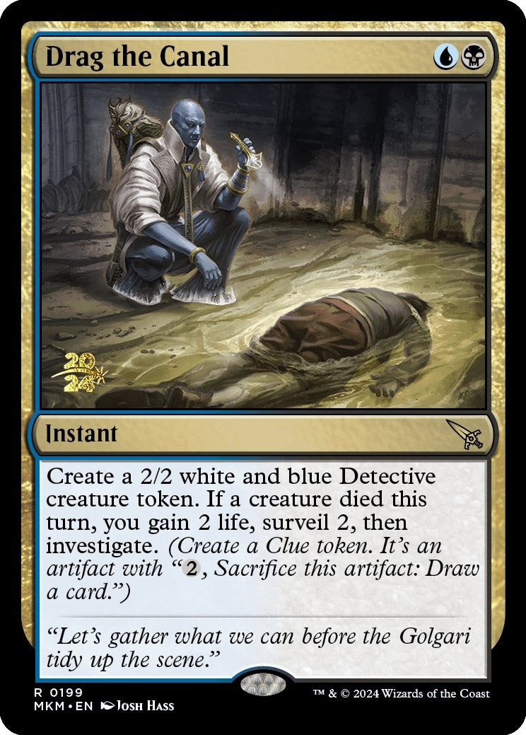 Drag the Canal (199) [PRE] - MTG Single