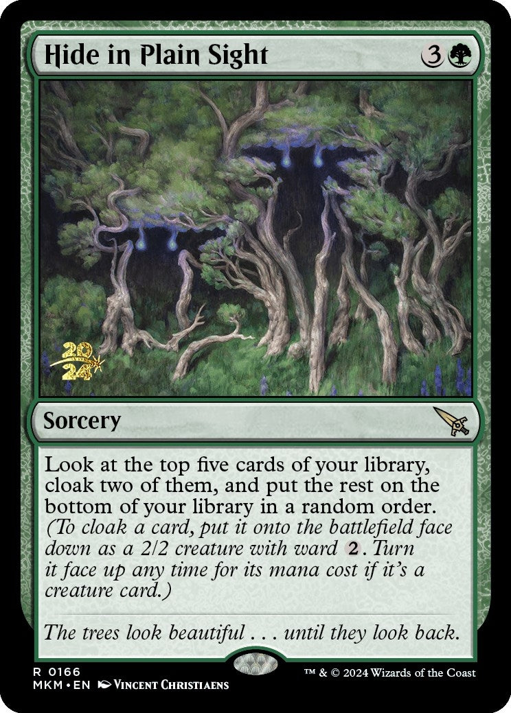 Hide in Plain Sight (166) [PRE] - MTG Single