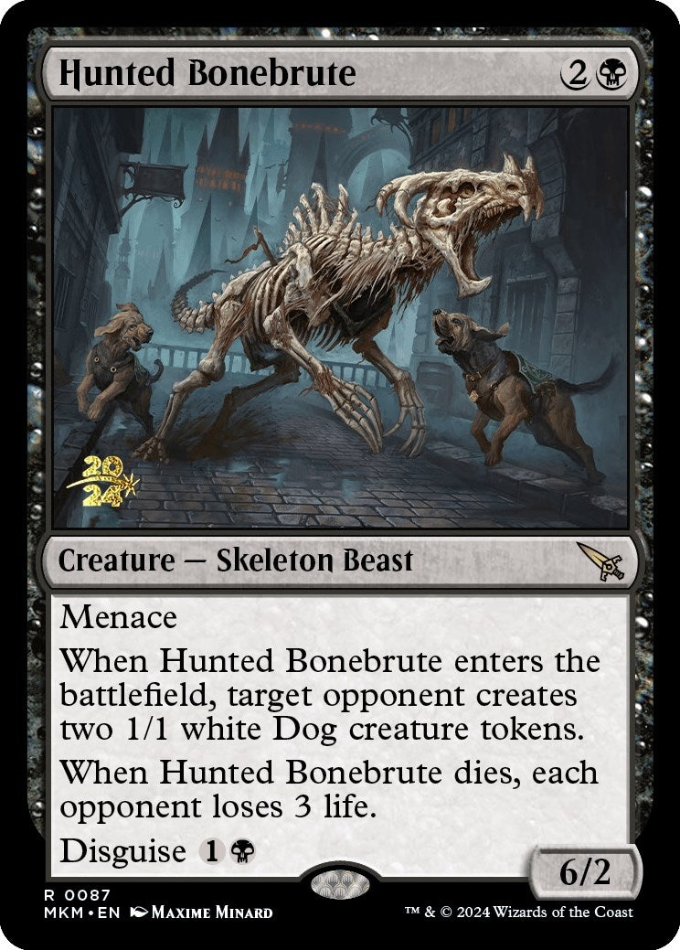 Hunted Bonebrute (87) [PRE] - MTG Single