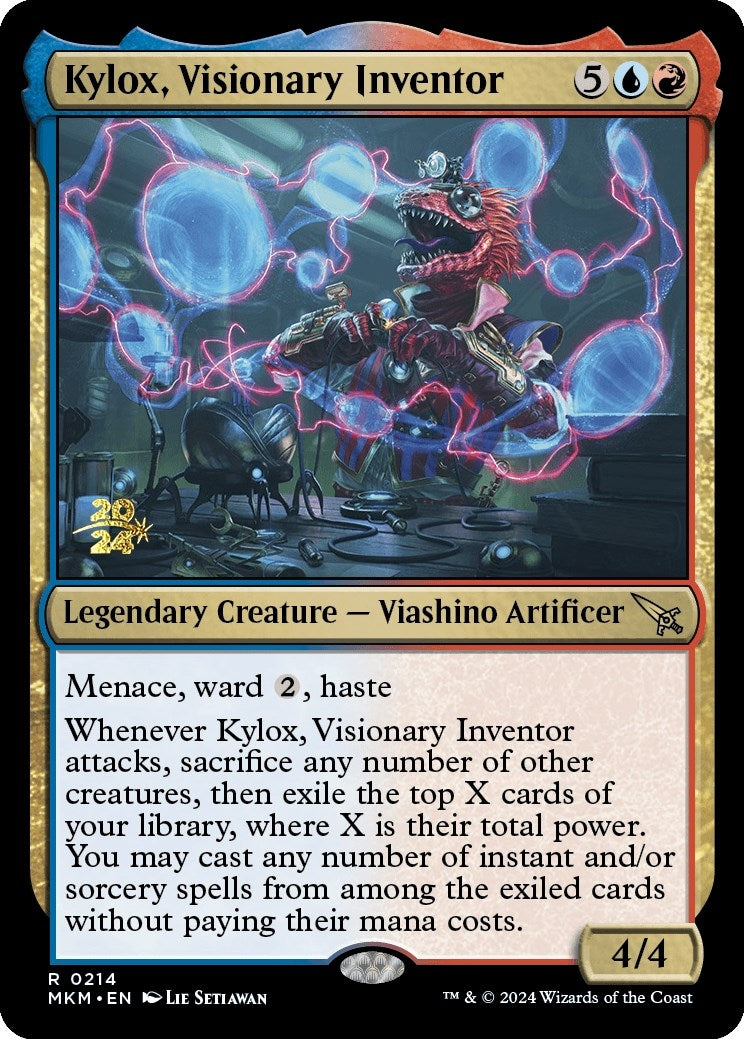 Kylox Visionary Inventor (214) [PRE] - MTG Single