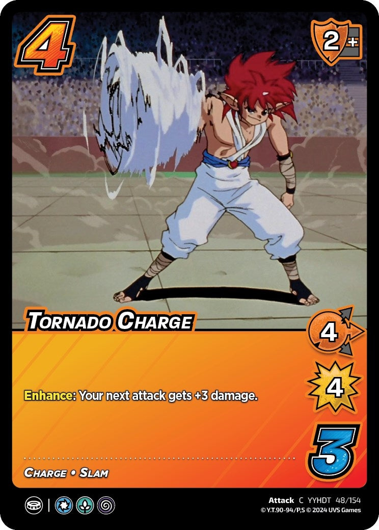 Tornado Charge (48) [YDT] - UniVersus Single
