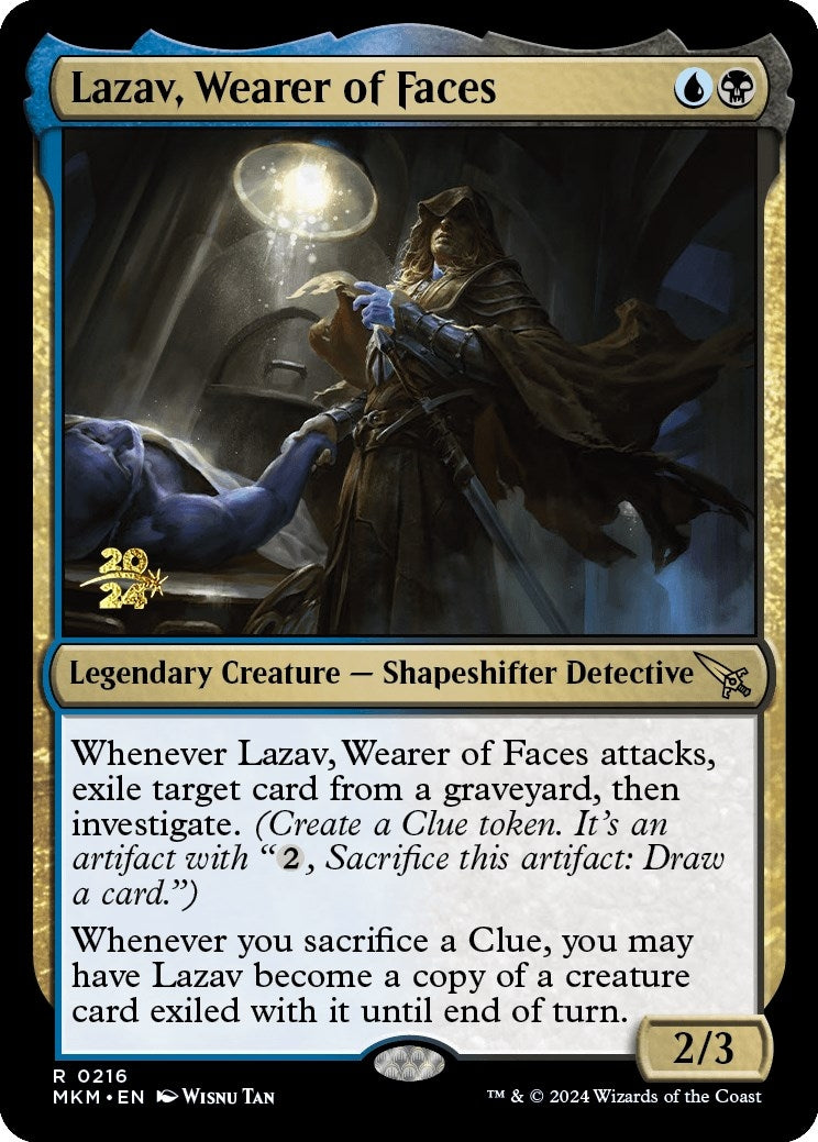 Lazav Wearer of Faces (216) [PRE] - MTG Single
