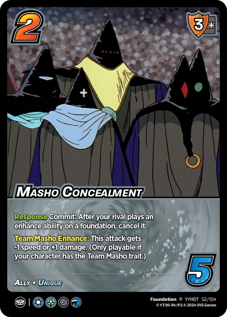 Masho Concealment (52) [YDT] - UniVersus Single