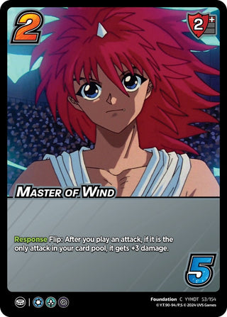 Master of Wind (53) [YDT] - UniVersus Single