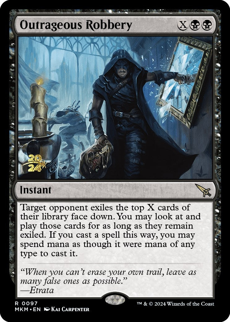 Outrageous Robbery (97) [PRE] - MTG Single