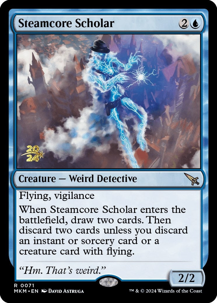 Steamcore Scholar (71) [PRE] - MTG Single