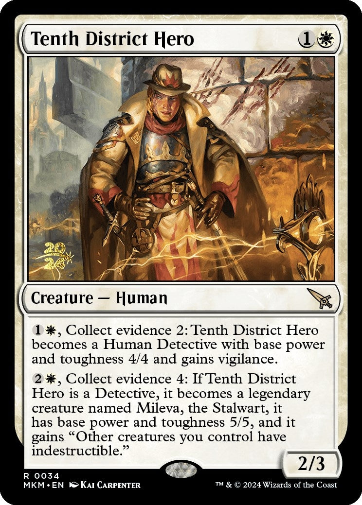 Tenth District Hero (34) [PRE] - MTG Single