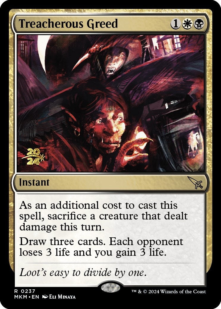 Treacherous Greed (237) [PRE] - MTG Single