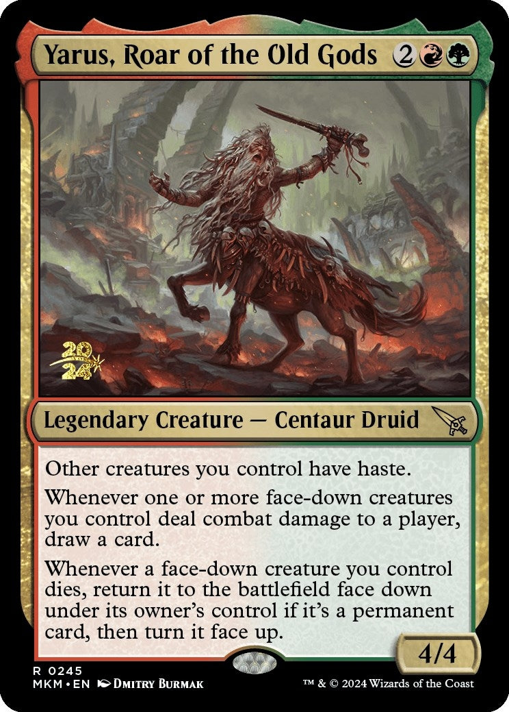 Yarus Roar of the Old Gods (245) [PRE] - MTG Single