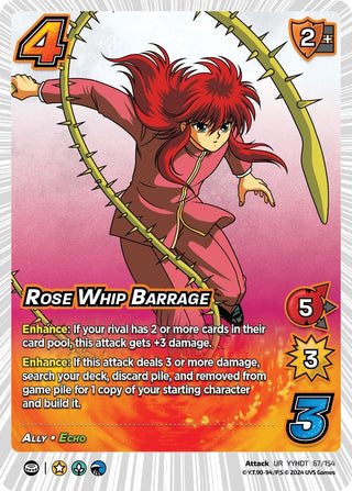 Rose Whip Barrage (67) [YDT] - UniVersus Single