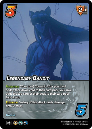 Legendary Bandit (71) [YDT] - UniVersus Single