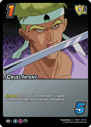 Cruel Intent (79) [YDT] - UniVersus Single