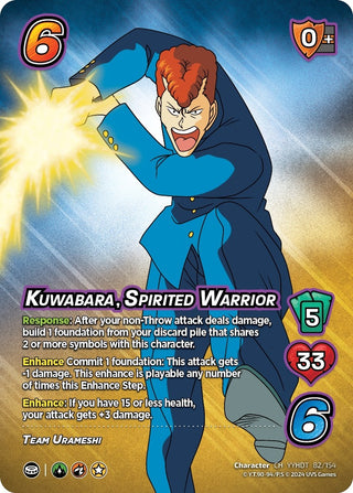 Kuwabara Spirited Warrior (82) [YDT] - UniVersus Single