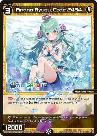 Finana Ryugu Code 2434 (1041) [WXDi-CP01] - WIXOSS Single