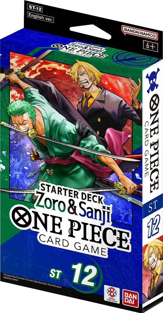 Starter Deck 12: Zoro and Sanji (ST-12) - One Piece Card Game Sealed
