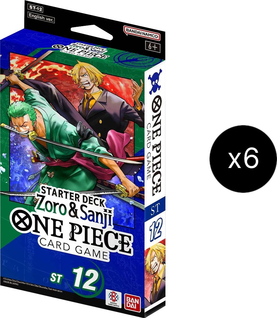 Starter Deck 12: Zoro and Sanji Display (ST-12) - One Piece Card Game Sealed