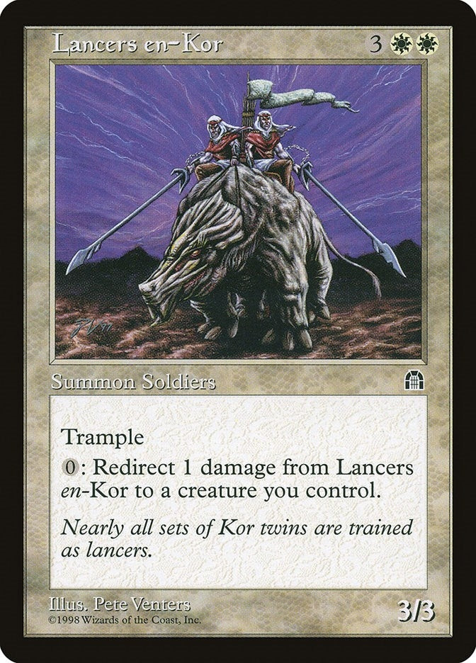 Lancers en-Kor [STH] - MTG Single