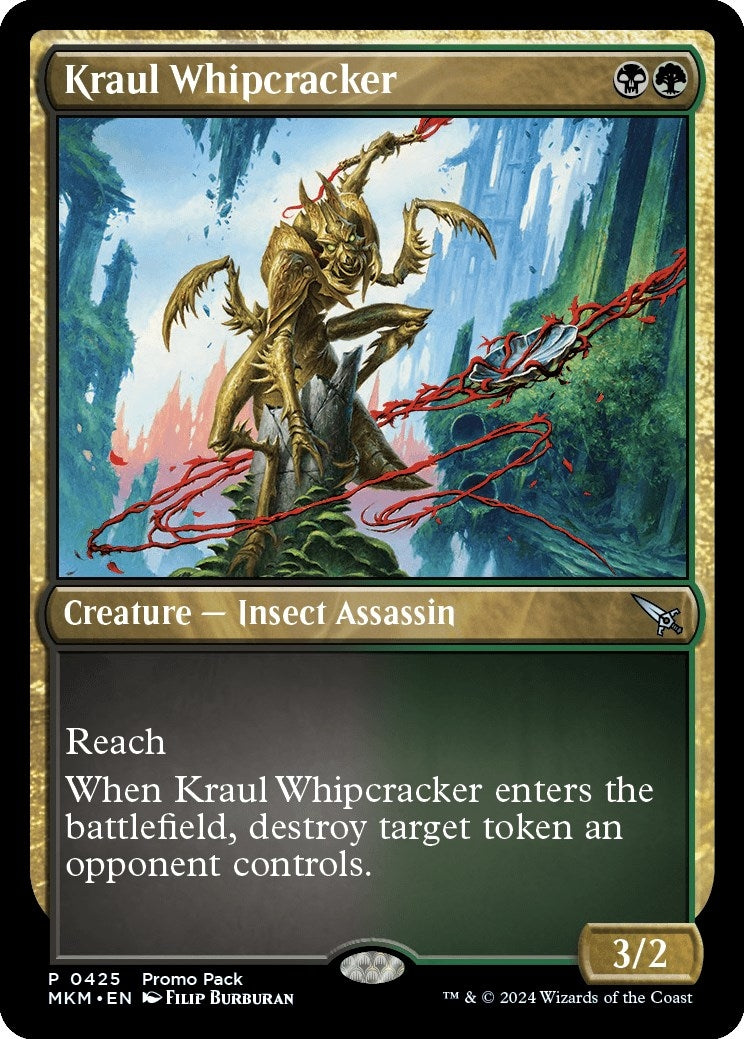 Kraul Whipcracker (425) [PPMKM] - MTG Single
