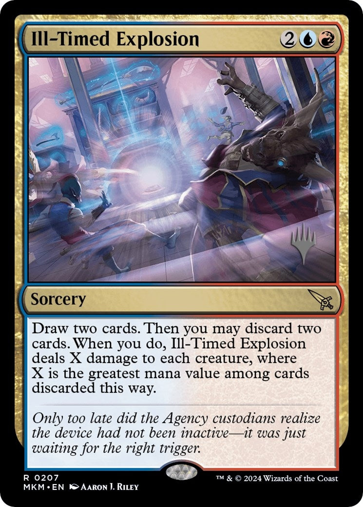 Ill-Timed Explosion (207) [PPMKM] - MTG Single