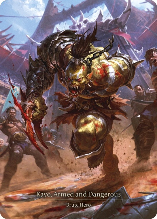 Kayo Armed and Dangerous (Marvel) (1) [HVY] - Flesh and Blood TCG Single